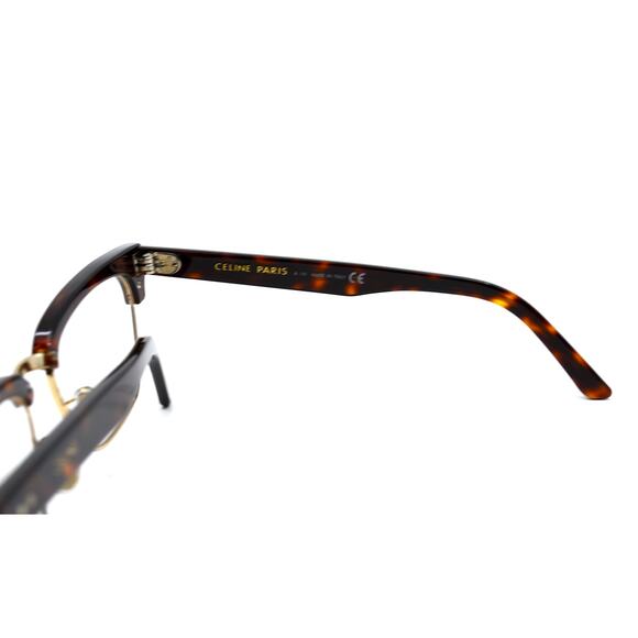 NEW CELINE CL50026U 030 HAVANA GOLD EYEGLASSES FRAME - Picture 8 of 10